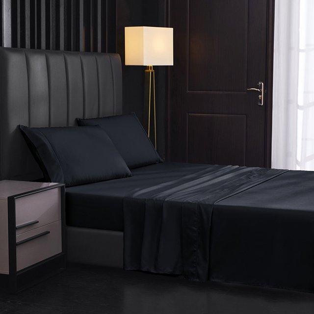 Bedding sheets, solid color brushed sheets, bed kasa home textile bed on four sets