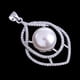 thumbnail image 5 of Elegante collar de perlas de cristal con colgante para mujer, para fiesta, graduación, disfraz, regalo de cumpleaños, 5 of 8