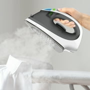 Steamfast SF-760 Portable Cordless Steam Iron with Carrying Case, White