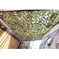 thumbnail image 4 of Woodland Camo Netting Red de camuflaje para acampar, cazar, disparar, redes militares de protección solar - 3.25ft x 6.5ft (1m x 2m) Adepaton ZFFLD338, 4 of 8