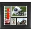 Tennessee Titans Team Logo Framed 15'' x 17'' Collage with Piece of Game-Used Football