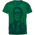 thumbnail image 2 of Halloween Frankenstein Raver Horror Movie Monster Mens T Shirt, 2 of 2