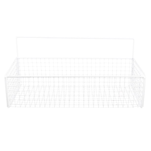 GOOHOCHY Cesta de almacenamiento de cocina de pared, contenedor de frutas y verduras, cesta de hierro, cesta para jengibre y ajo.