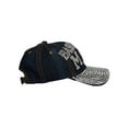 thumbnail image 4 of Top Headwear Basketball Mom Rhinestone Hat - Women's Shiny Bling Sports Mom Denim Cap, Red Ball, 4 of 4