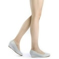 thumbnail image 3 of Dream Pairs Women's Mid Wedge Heel Pump Shoes Debbie color SILVER/GLITTER size 5.5 Wide Available, 3 of 6