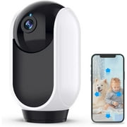 WMZ Home Security Camera 1080P, WiFi Indoor Camera 360° for Baby/Pet with Motion Detection,Night Vision, Two-Way Audio,