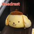 thumbnail image 3 of Sanrio Cute Pom Pom Purin Plush Toy Headrest Seat Belt Cover Back Cushion For Car Seat Throw Pillow Sofa Bed Xmas Gifts Girl, 3 of 5