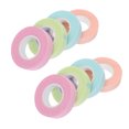 thumbnail image 4 of 8 rollos Cintas desechables Faciales Pegatinas de extensión de pestañas Pegatinas no tejidas (color surtido), 4 of 5