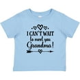 thumbnail image 3 of Inktastic I Can't Wait to Meet You Grandma Baby Announcement Boys or Girls Baby T-Shirt, 3 of 5