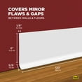 thumbnail image 2 of M-D Building Products 76174 6 in. x 120 ft. Snow White Commercial Grade Vinyl Wall Base, 2 of 7