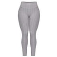 thumbnail image 6 of Made by Olivia Women's High Waist Textured Butt Lifting Slimming Workout Leggings, 6 of 6