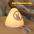 thumbnail image 3 of Lindo Conejo Lámpara de Noche Blanco Cálido y Blanco Mesita de Noche Niños TFixol Luz de noche, 3 of 7