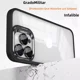 thumbnail image 2 of Funda Para iPhone 16 Series Cristal Templado+ Mica Uso Rudo, 2 of 7