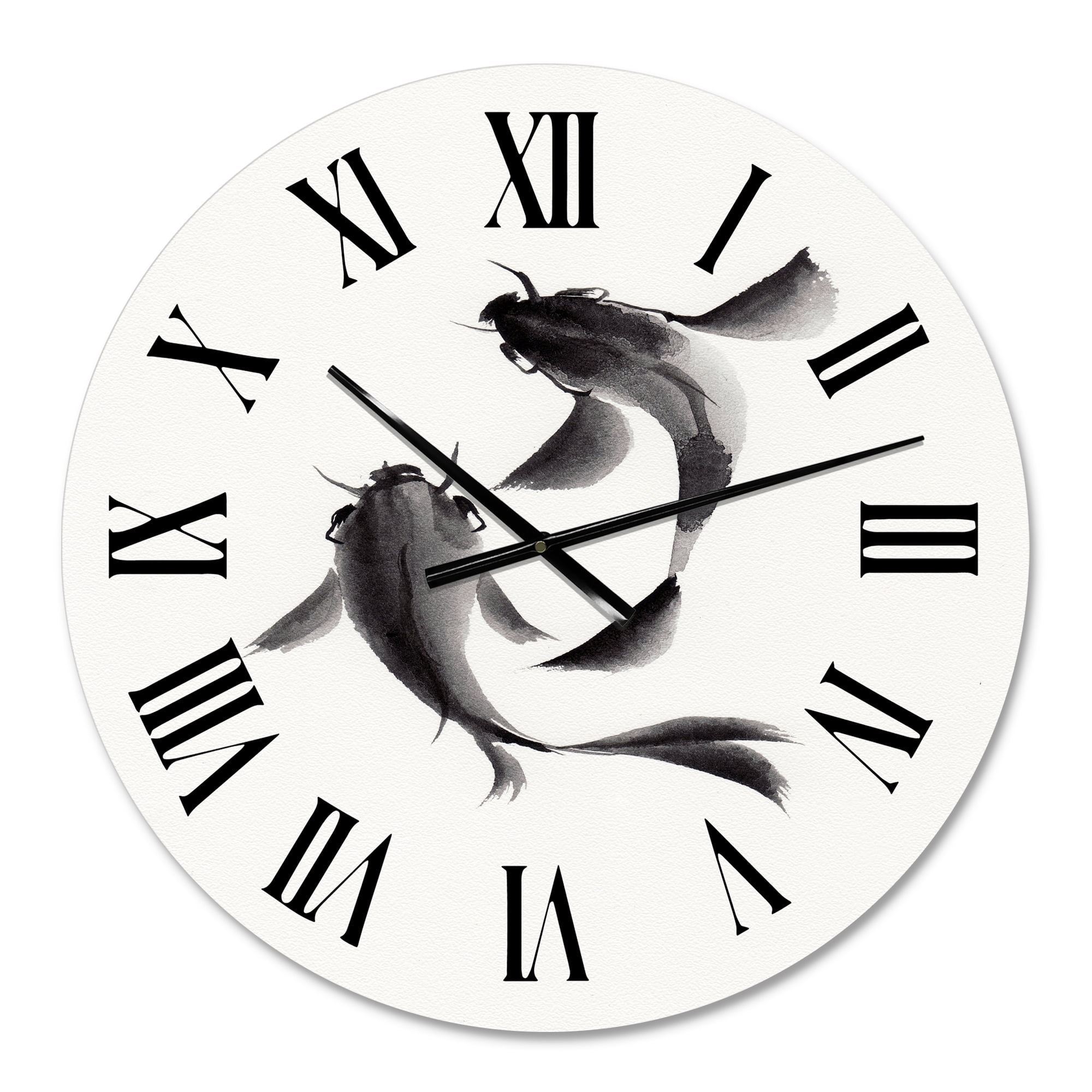 Designart 1 in Coastal Wall Clock