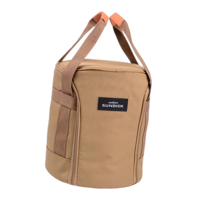 Quzzie Pochette de Rangement pour Chauffage de Camping, Support de Chauffage de Table, Étui de Transport, Contenant de Réchaud Portable Multifonction, Sac pour Réchaud Chauffant, Durable, Double Fermeture Éclair, Sac de Voyage Extérieur, Convient pour Kaki