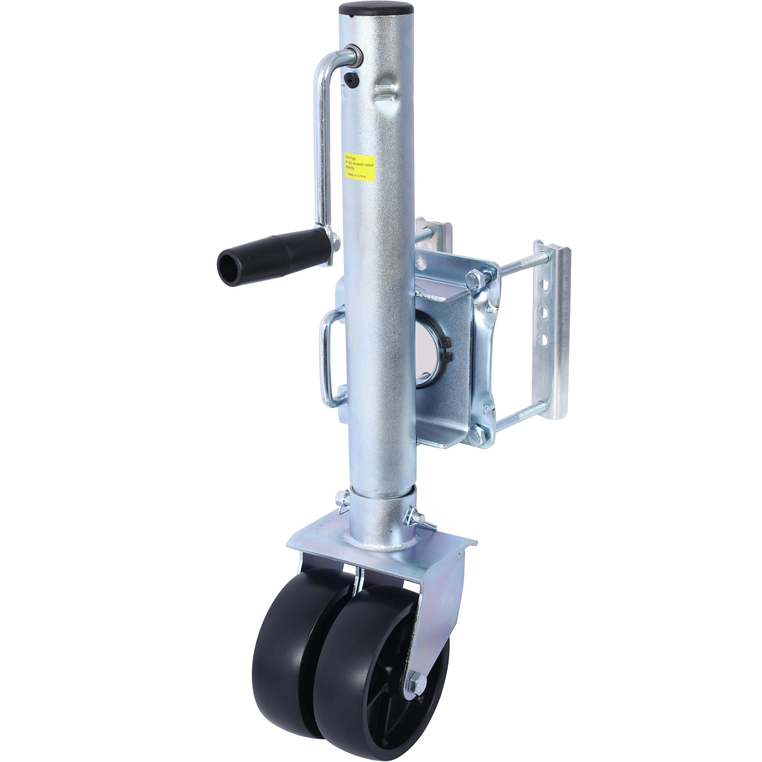 Load Capacity PP Wheels 34.5 in Bolt-on Trailer Jack Trailer Tongue Jack Weight Capacity 1500 lb