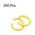 thumbnail image 3 of Unique Bargains Open Jump Rings, 8mm Colorful O-ring Connectors for DIY Crafts Jewelry Making, Carbon Steel, Yellow, 200Pack, 3 of 5