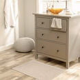 thumbnail image 5 of Unique Bargains Bath Rugs Towel Cotton Absorbent Hotel Shower Floor Mat Khaki 20" x 32", 5 of 7