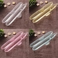 thumbnail image 4 of Travel Portable Toothbrush Storage Box Plastic Lightweight toothbrush storage box Clear Toothbrush Holder Organizer Case Protector, 4 of 9