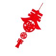 thumbnail image 4 of Chinese New Year Red Fu Hanging Pendant Fu character Ornament Spring Festival Home Office Restaurant Decoration, 4 of 5