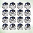 thumbnail image 4 of 200pcs Lock Nut Stainless Steel Finish Hex 304 Stainless Steel with Nylon Insert, 4 of 6