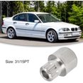 thumbnail image 2 of Wqlpp-31 /15pt Écrou de Verrouillage à Roue Creuse Anti-Vol Clé de Retrait de Vis Compatible avec BMW - Lot de 1 Ton Argenté, 2 of 4