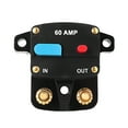 thumbnail image 4 of Disyuntor estéreo para coche de 12 V y 60 A, portafusibles reajustable manual, 4 of 8