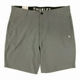 thumbnail image 2 of Hurley Men's Olive & Black Short All Day Hybrid 4-Way Stretch Walk Short (S03), 2 of 9