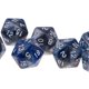 thumbnail image 4 of dos poliédricos de múltiples caras de plástico piezas D20 D& Games Gris CUTICAT Juego de dados Juego de dados, 4 of 8
