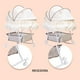 thumbnail image 3 of Cuna Bebé Moisés Mecedora Bambineto Aeiou Beige, 3 of 4