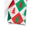 thumbnail image 6 of Elippeo Christmas Family Pajamas Matching Set Letter Print Raglan Sleeve Tops and Elastic Pants Loungewear Soft Sleepwear, 6 of 10