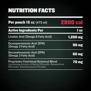 Bully Max 3-in-1 Muscle Gain Bacon Flavored Liquid Supplement for Dogs, 16 fl. oz. Pouch