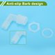 thumbnail image 5 of Conector de codo de barbado macho NPT G1/2 de 1/2" ID de manguera PP claro 1 juego, 5 of 7
