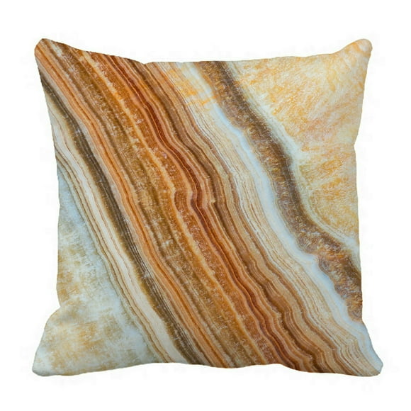 EREHome Marble stone Calcite Stone Pillow Case Cover Set 16x16 Inch