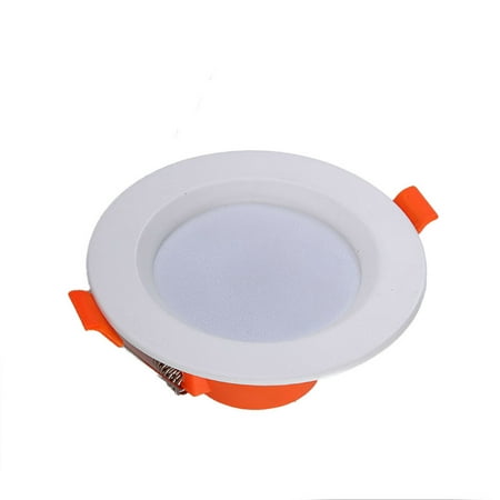 

6W WiFi LED Downlights for Ceiling Home Color Change LED Recessed Spotlights APP Control RGBCW 2700K-5000K RGB White Multi-color Aluminum Spotlights for Home Bar KTV Model FC-TD001