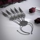 thumbnail image 5 of Pack of 1 Halloween Ancient Queen Finger Nails Tip Claw Bracelet Belly Dance Hand Chain Cosplay Vintage Costume Jewelry for Women and Girls(Black), 5 of 5