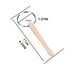 thumbnail image 4 of Sonducket Mini baquetas de tambor llavero instrumento de percusión llavero llaveros moda llavero regalo de cumpleaños accesorio 2 baquetas Type3 NO3 Sonducket PS10963-02, 4 of 6
