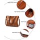 thumbnail image 5 of LHSHIDU Faux Leather Tote Bag for Women Large Capacity Handbag Top Handle Satchel Fashion Shoulder Bag Crossbody Bag Purse, 5 of 7