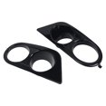 thumbnail image 4 of Parachoques antiniebla Parrilla circundante Cubierta envolvente delantero Marco Brillante Reemplaza 51112695255 51112695256 para E46 M3 Coupe 2001-2006 Piezas, 4 of 9