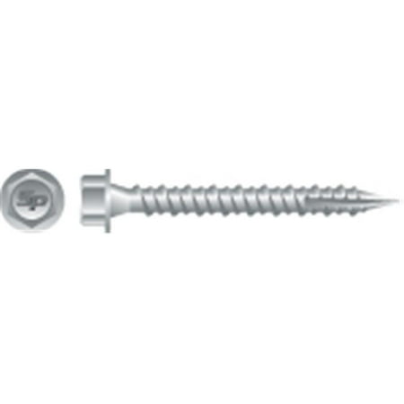 

Strong-Point PGA1016 10-14 x 1 in. Unslotted Indented Hi-Hex Washer Head Screw with Shoulder and EPDM Bonded Washer Strong Shield Coated Box of 3 000