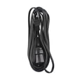 thumbnail image 4 of SANELEC, Extensión Eléctrica con Portalámpara, 1,250 W de Potencia, Color Negro, Corriente de 10 A,, 4 of 6