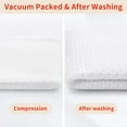 thumbnail image 7 of RUseeN 100% Cotton Waffle Weave Kitchen Dish Towels, Ultra Soft Absorbent Quick Drying Cleaning Towel, 13x28 Inches, 4-Pack, White, 7 of 7
