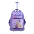 thumbnail image 1 of Mochila Chenson Con Ruedas Y Luces Led Disney Princesas Rapunzel Escolar Primaria PR71116-V RAPS, 1 of 1