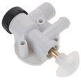 thumbnail image 4 of LOVEVER Rv Water Valve Assembly Flush Toilet Fill Replacement Faucet Flusher Kit White, 4 of 8