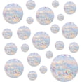 thumbnail image 5 of 45 piezas de calcomanías circulares para ventanas: calcomanías anticolisión para ventanas para evitar que las aves choquen contra las ventanas, calcomanías de arcoíris, 5 of 5