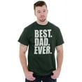 thumbnail image 3 of Cool Father's Day Best Dad Ever Men's Graphic T Shirt Tees Brisco Brands 2X, 3 of 6