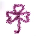 thumbnail image 1 of TINSEL GARANDO Guirnalda Chambrock Guirnalda Decoraciones de lámina metálica Colgada de techo para bodas de Navidad Uso al aire libre y interior 2Mpink 8 piezas Inevent HA012699-02, 1 of 7