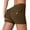 Brown, variant on Workout Shorts, Comdrip Scrunch Workout Shorts with Pockets Charm Gym Biker Shorts for Women High Waisted Yoga Booty Shorts Womens Cargo Shorts Grey S