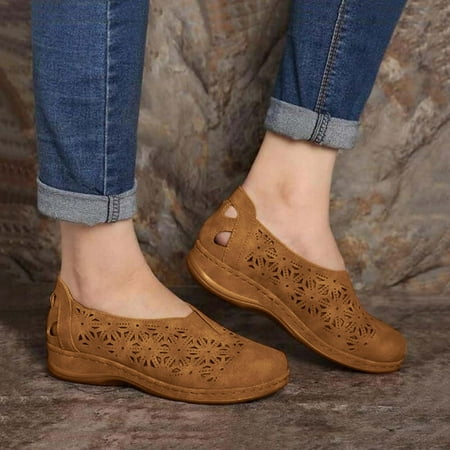 Danhjin Women s Casual Pointed Plain Ballet Comfort Soft Slip On Flats Shoes - Summer Savings Clearance