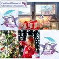 thumbnail image 5 of WaaHome Hummingbird Christmas Ornament Memorial Gifts for Women- Birds Decoration for Christmas Tree Xmas Gifts for Loved One Family Sympathy Gift, 5 of 7